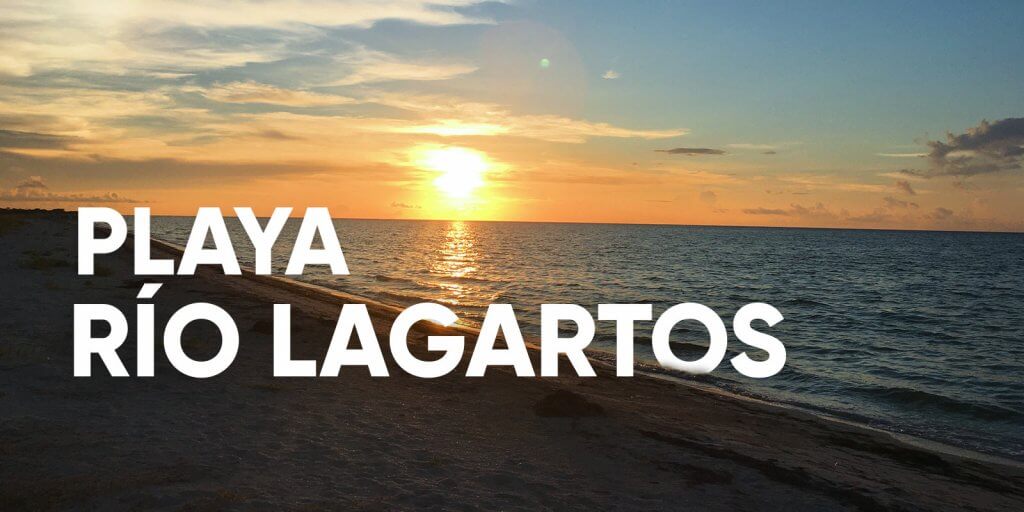 playas platino rio lagartos