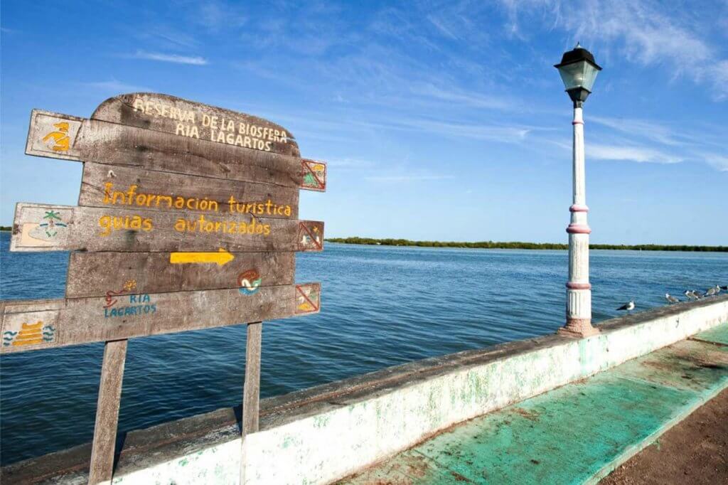 playas platino rio lagartos